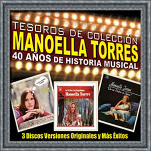 Disco 40 años de Historia Musical de Manoella Torres