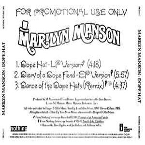 Disco Dope Hat de Marilyn Manson