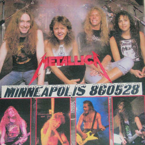 Disco Minneapolis 860528 de Metallica
