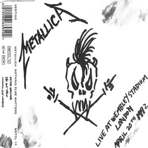 Disco Nothing Else Matters (Live At Wembley Stadium London April 20th 1992) de Metallica