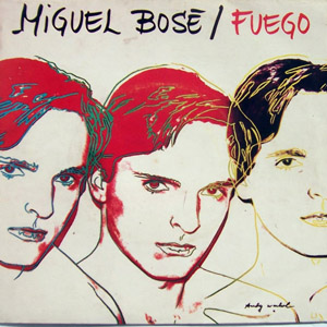 Disco Fuego de Miguel Bosé