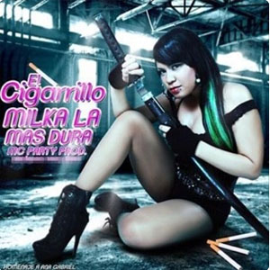 Disco El Cigarrillo  de Milka La Más Dura