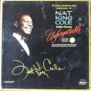 Disco Golden Treasury "Unforgettable" de Nat King Cole