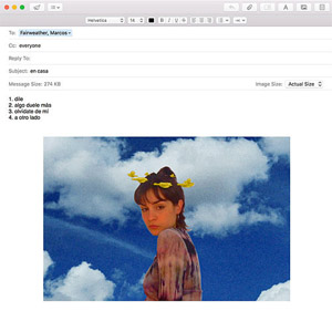 Disco En Casa de Natalia Lacunza