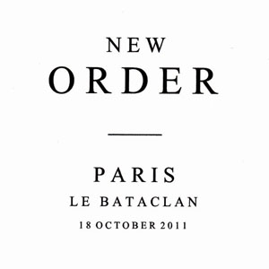 Disco Paris - Le Bataclan de New Order