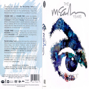 Disco The Mccartney Years (Dvd)  de Paul McCartney