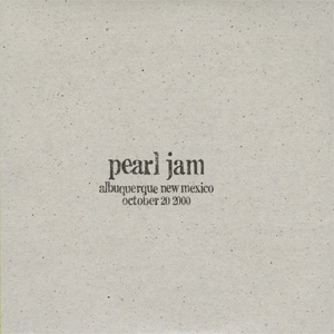 Disco Albuquerque, NM 20-October-2000 (Live) de Pearl Jam