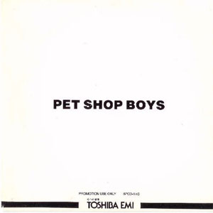 Disco Pet Shop Boys de Pet Shop Boys
