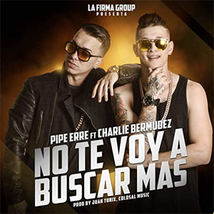 Disco No Te Voy A Buscar Más de Pipe Erre