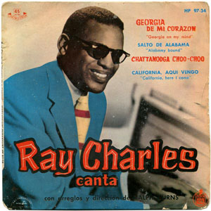 Disco Georgia De Mi Corazón de Ray Charles
