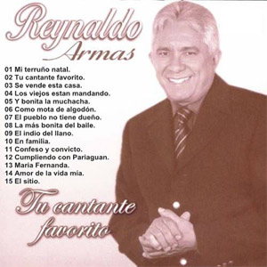 Disco Tu Cantante Favorito de Reynaldo Armas