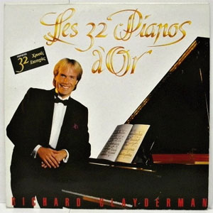Disco Les 32 Pianos D'Or de Richard Clayderman