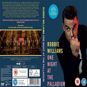 Disco One Night At The Palladium (Dvd) de Robbie Williams