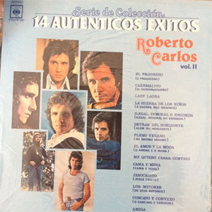 Disco 14 Auténticos Éxitos Roberto Carlos Vol. II de Roberto Carlos
