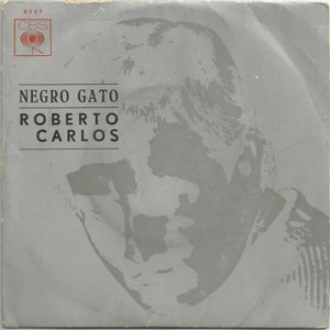 Disco Negro Gato de Roberto Carlos