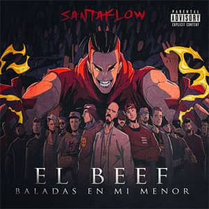 Disco El Beef: Baladas En Mi Menor de Santaflow
