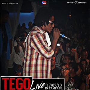 Disco Live In Tampa FL de Tego Calderón