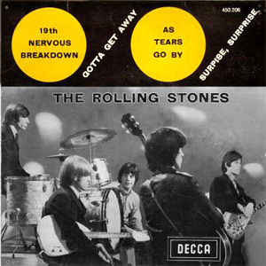 Disco 19th Nervous Breakdown / As Tears Go By de The Rolling Stones
