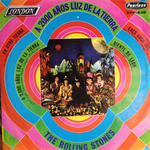 Disco A 2000 Años Luz de la Tierra de The Rolling Stones