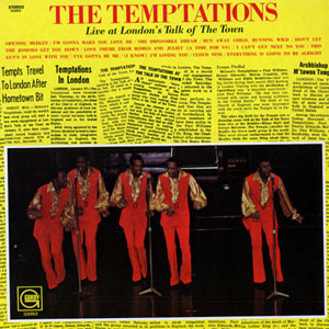 Disco Live At London's Talk Of The Town de The Temptations