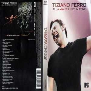 Disco Allá Mía Eta: Live In Rome (Dvd)  de Tiziano Ferro