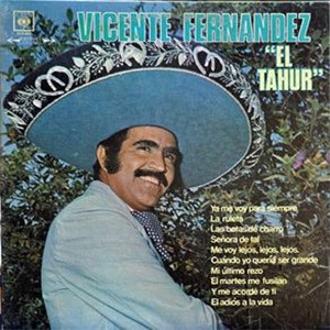 Disco Tahur de Vicente Fernández